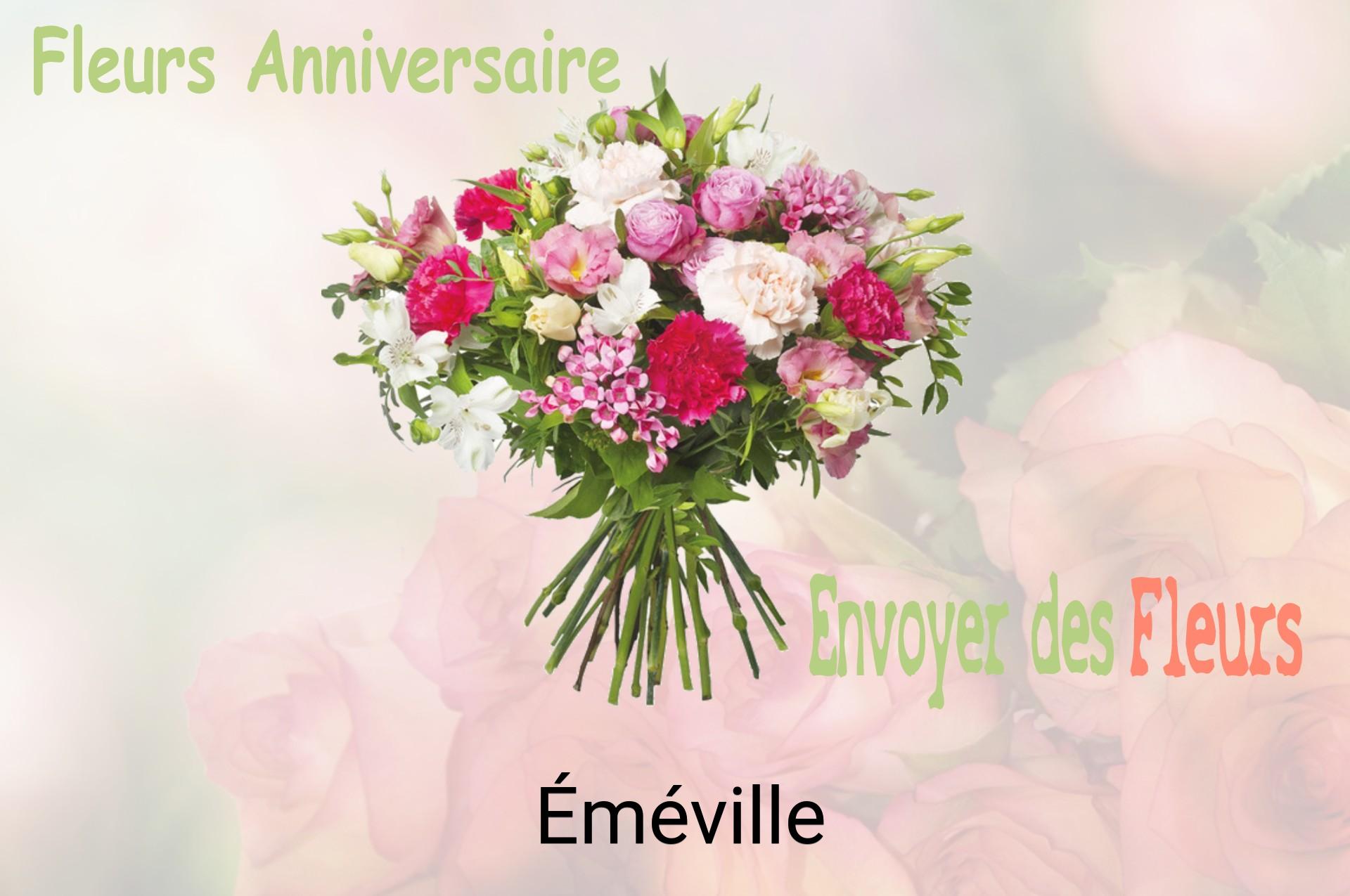 Bouquet de fleurs d’anniversaire livré à Éméville